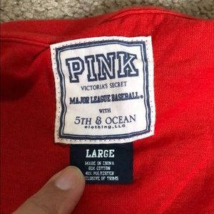 PINK Victoria's Secret Tops - VS Pink Phillies Tee PINK Victoria's Secret Tops - VS Pink Phillies Tee